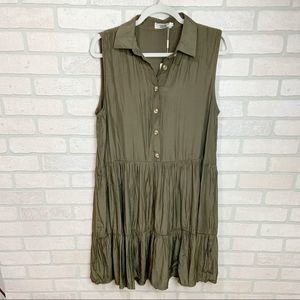 NWT Julia Button Down Shirt Dress I20